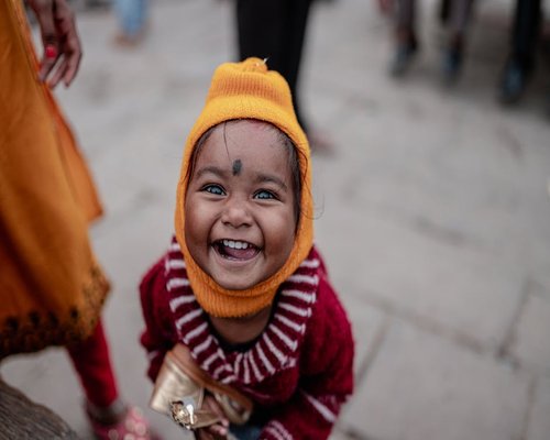 Portrait of smiling indian man